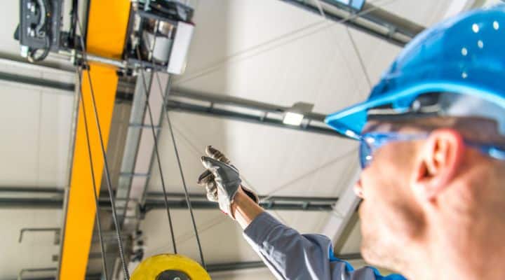 How often should you inspect overhead cranes & hoists?