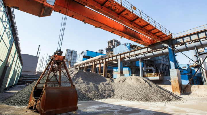 Overhead Crane - Mining Gravelyard