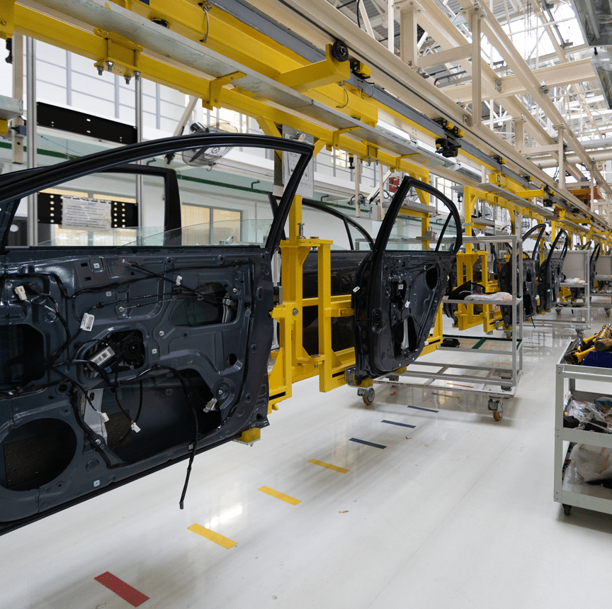 Overhead Lifting Equipment in the Automotive Industry