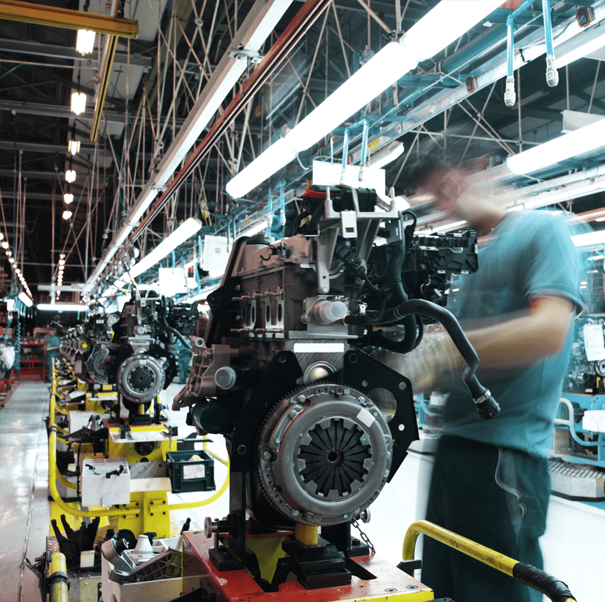 Automotive Engine Assembly Line