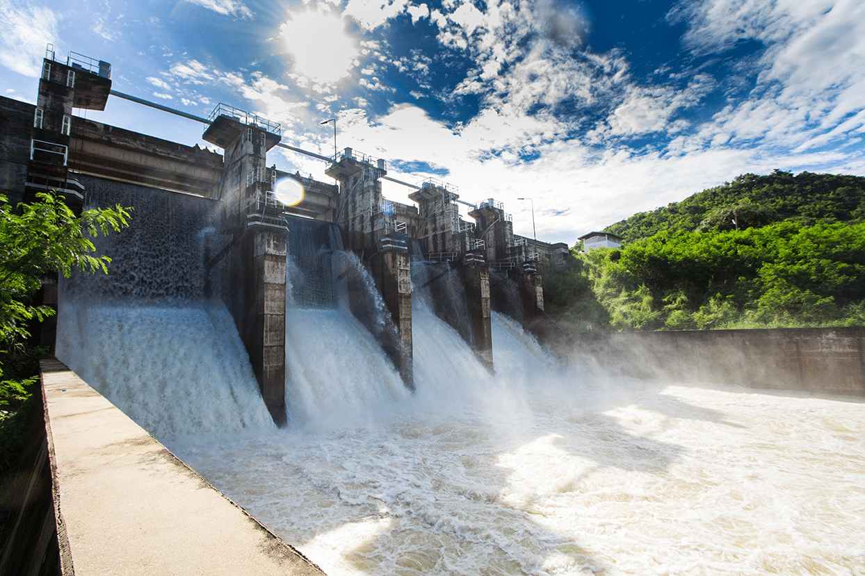 Overhead Crane Hydropower Dam